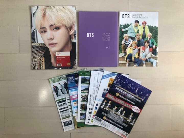 BTS フォト、ファンクラブ会報6&7、LIVE資料
