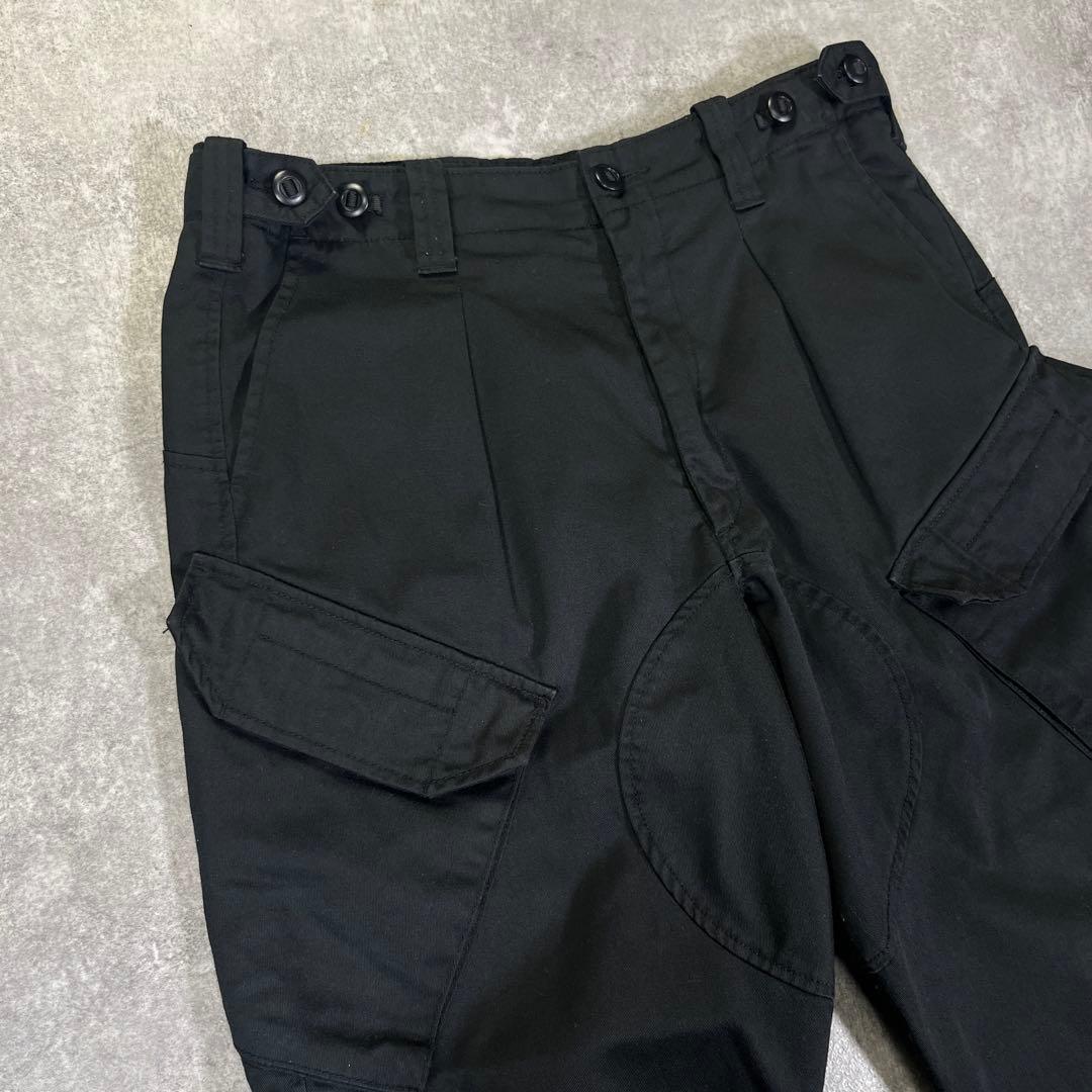 WAIPER イギリス軍　カーゴパンツ　23WP89 M〜L相当　ブラック