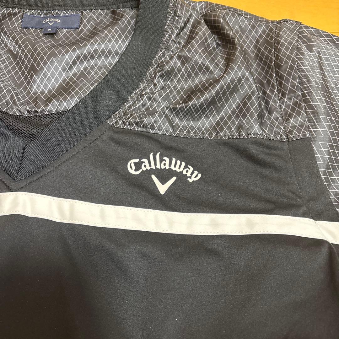 美品 Callaway キャロウェイ ゴルフウェア ナイロンジャケット