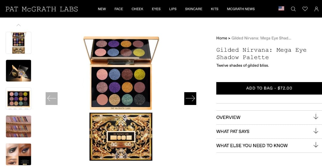 【みうちゃん】パットマグラス Mega EyeShadowPalette