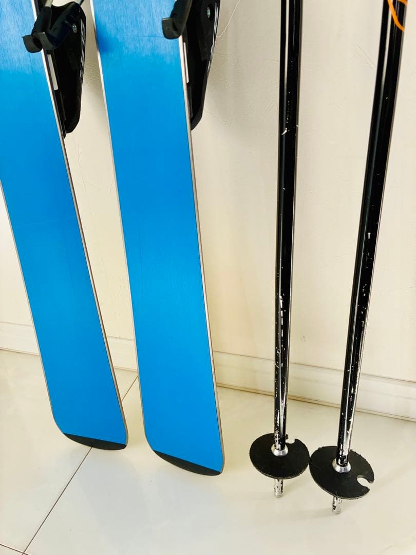 STREULE 130cm ジュニア スキー板 ビンディング付属