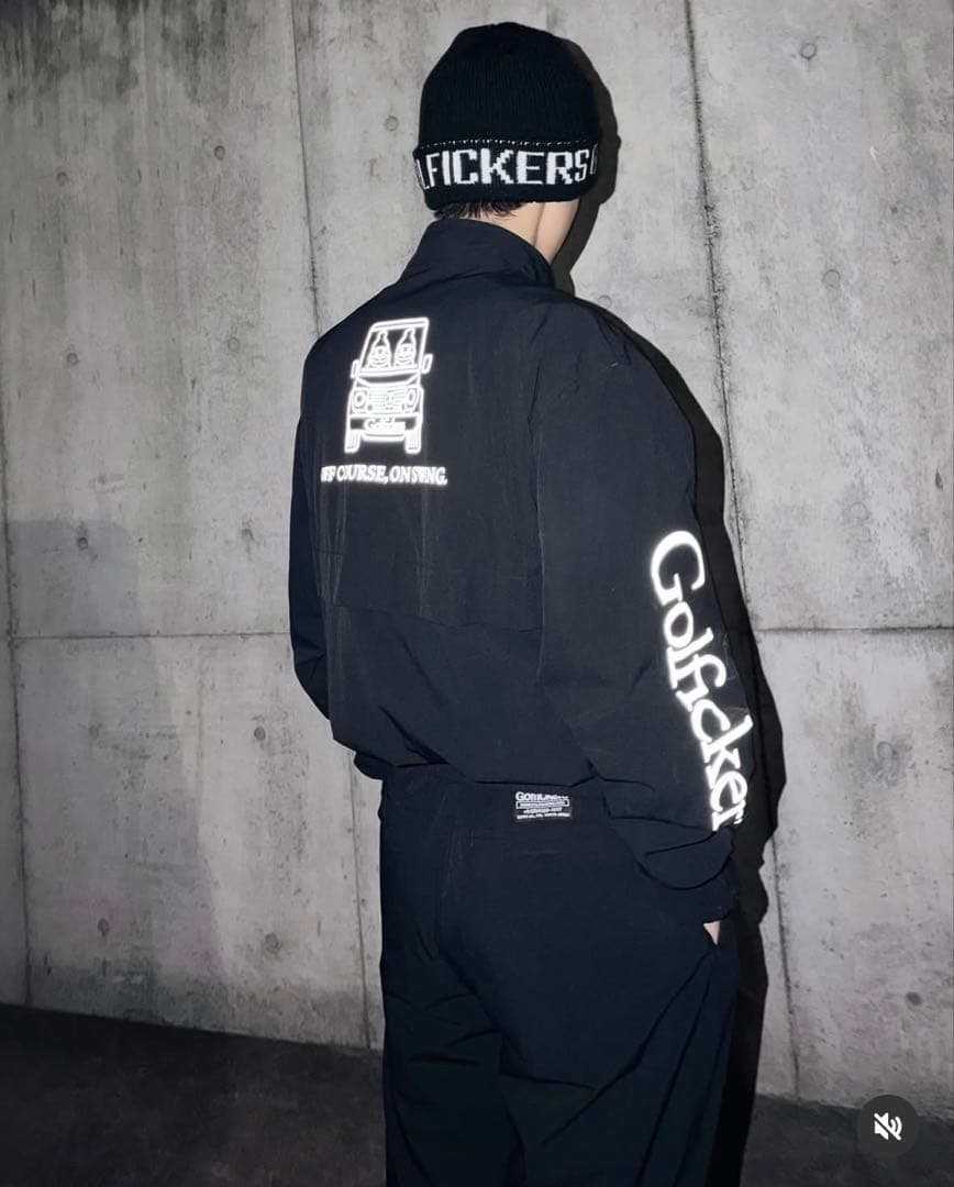 メンズウェア Golfikers [HOLE 596]stretch jacket black