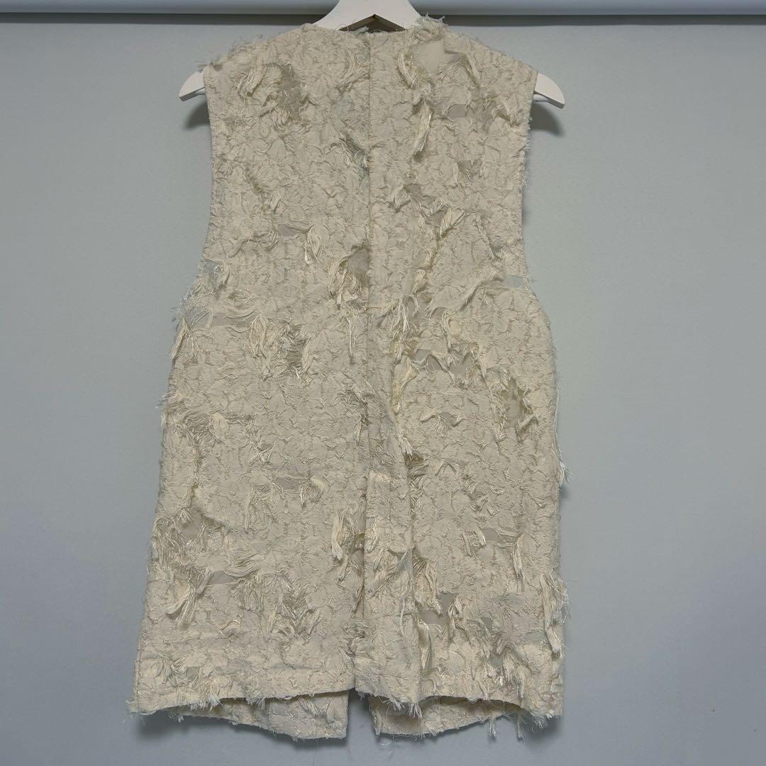 Sahara Cut Jacquard Vest/カットジャガードベスト