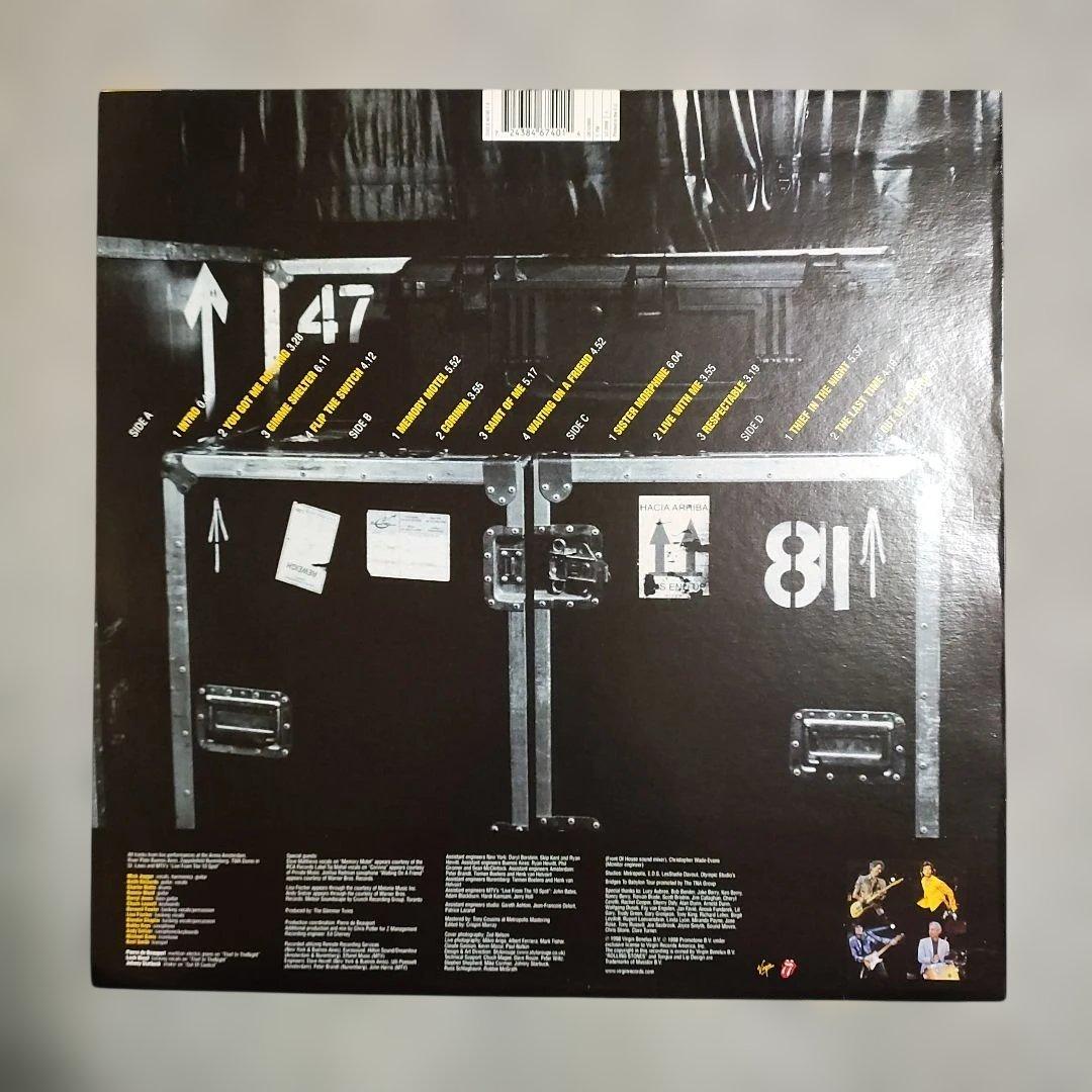 【ＥＵ.Org盤２ＬＰレコード】ローリング・ストーンズ ／ノー・セキュリティ