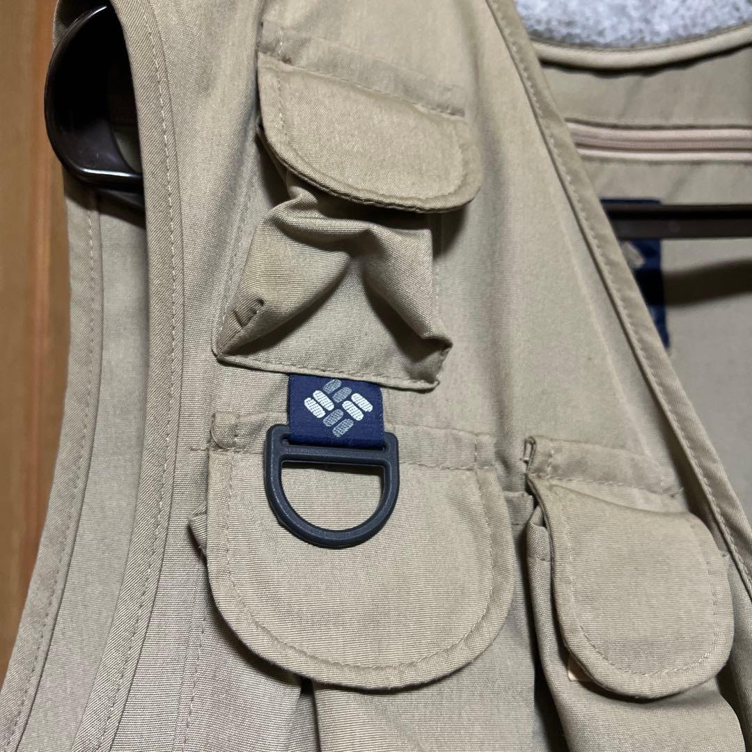 80s Columbia コロンビア　M フィッシングベストベスト　ジャケット