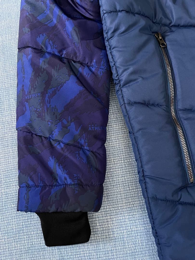 アスレタ ATHLETA カモフラ ベンチコート M