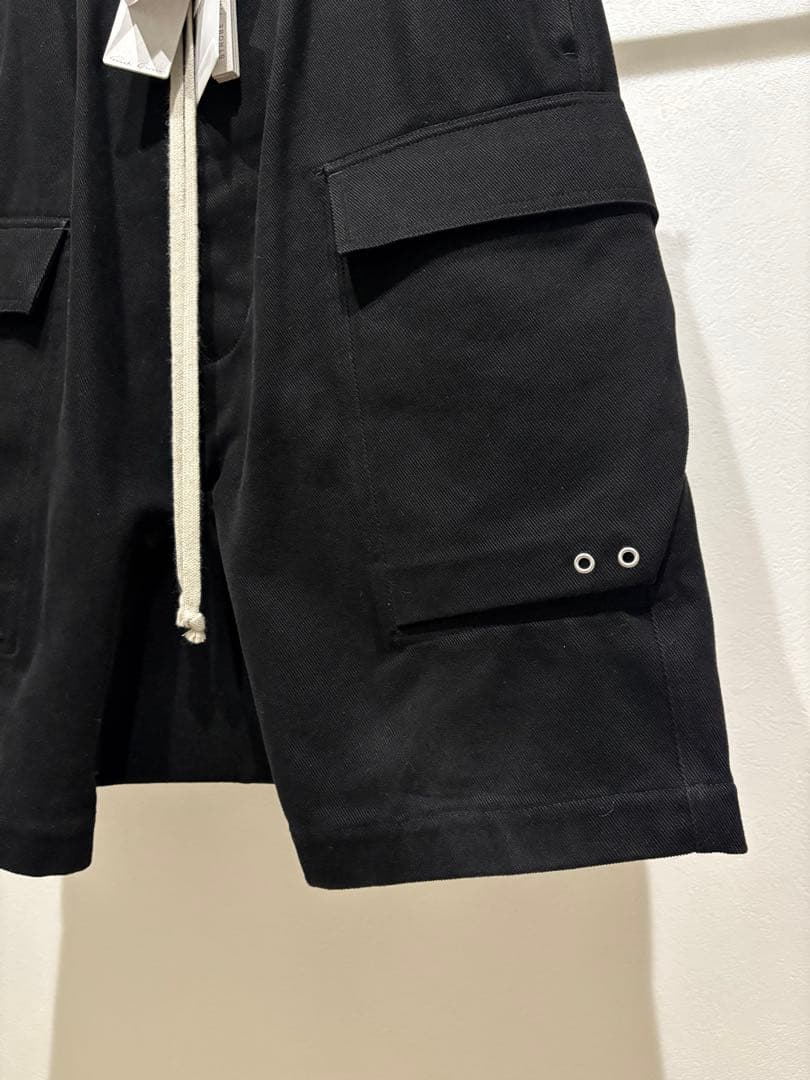 パンツ RICK OWENS CARGO PODS CF BLACK 46 22FW