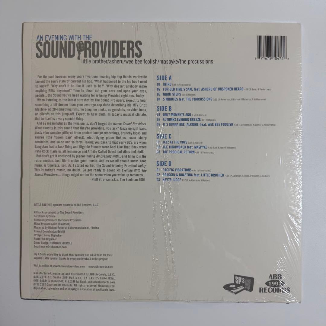 オリジナル盤★ SOUND PROVIDERS (JAZZY HIP HOP)