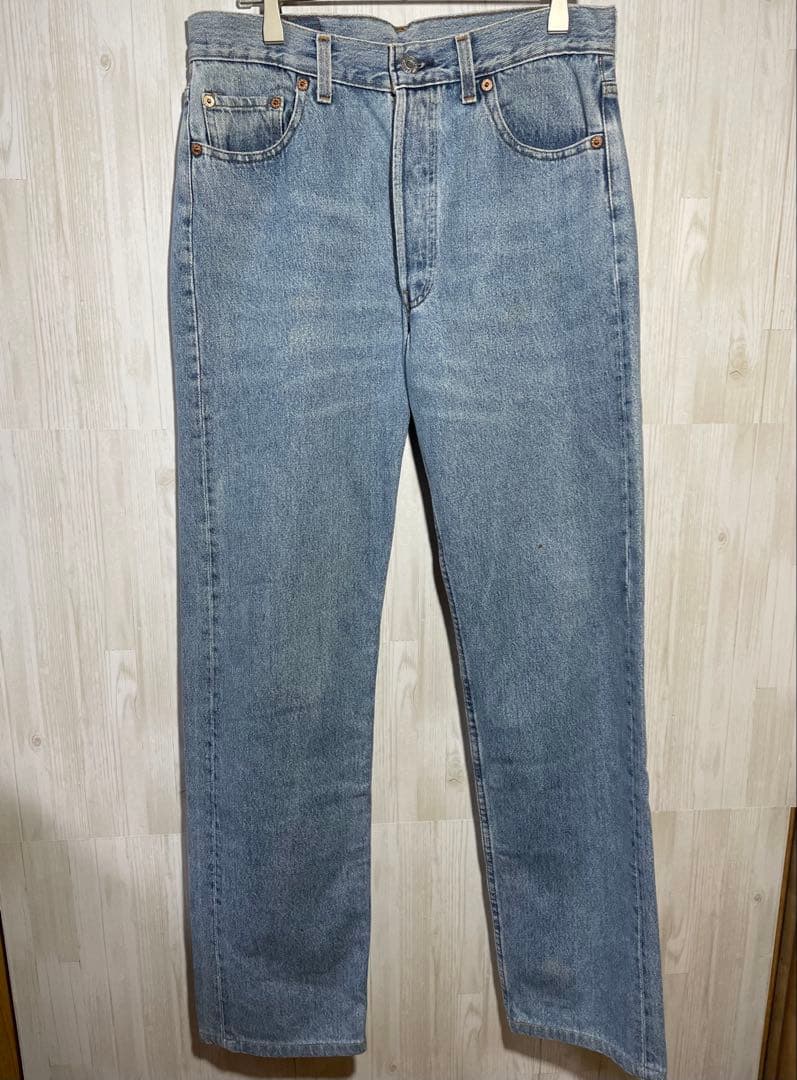 《USA製》90s リーバイス501 W31 L36 555バレンシア