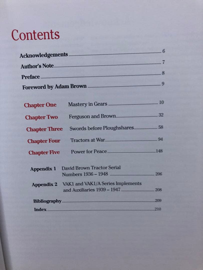 洋書 The David Brown tractor story part.1