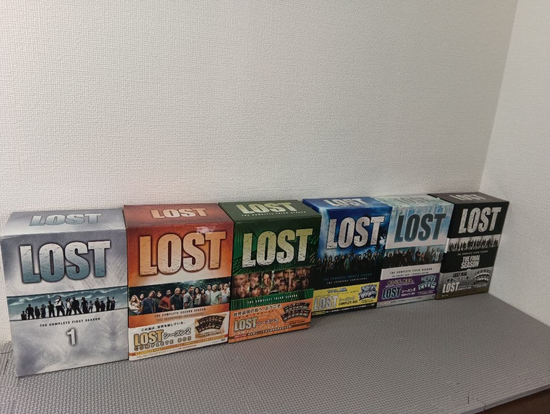 LOST シーズン1-6 COMPLETE BOX 全6巻BOX（DVD）完結
