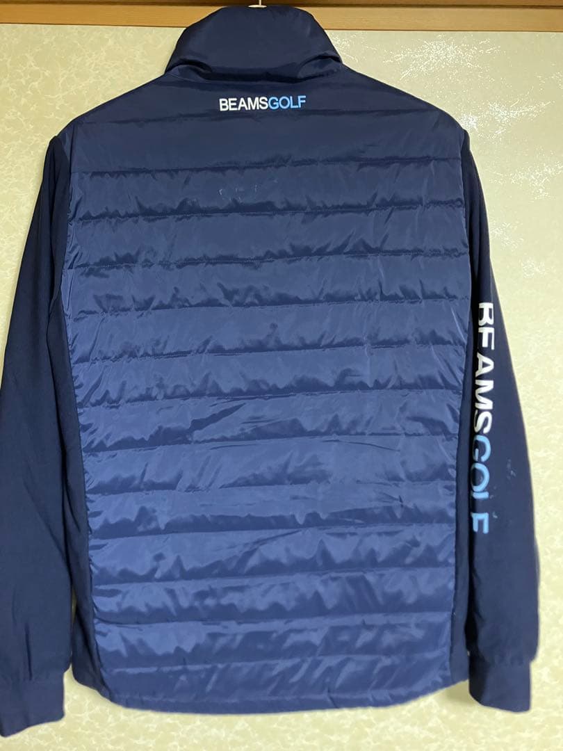 【美品】BEAMS GOLF ネイビー ジャケット