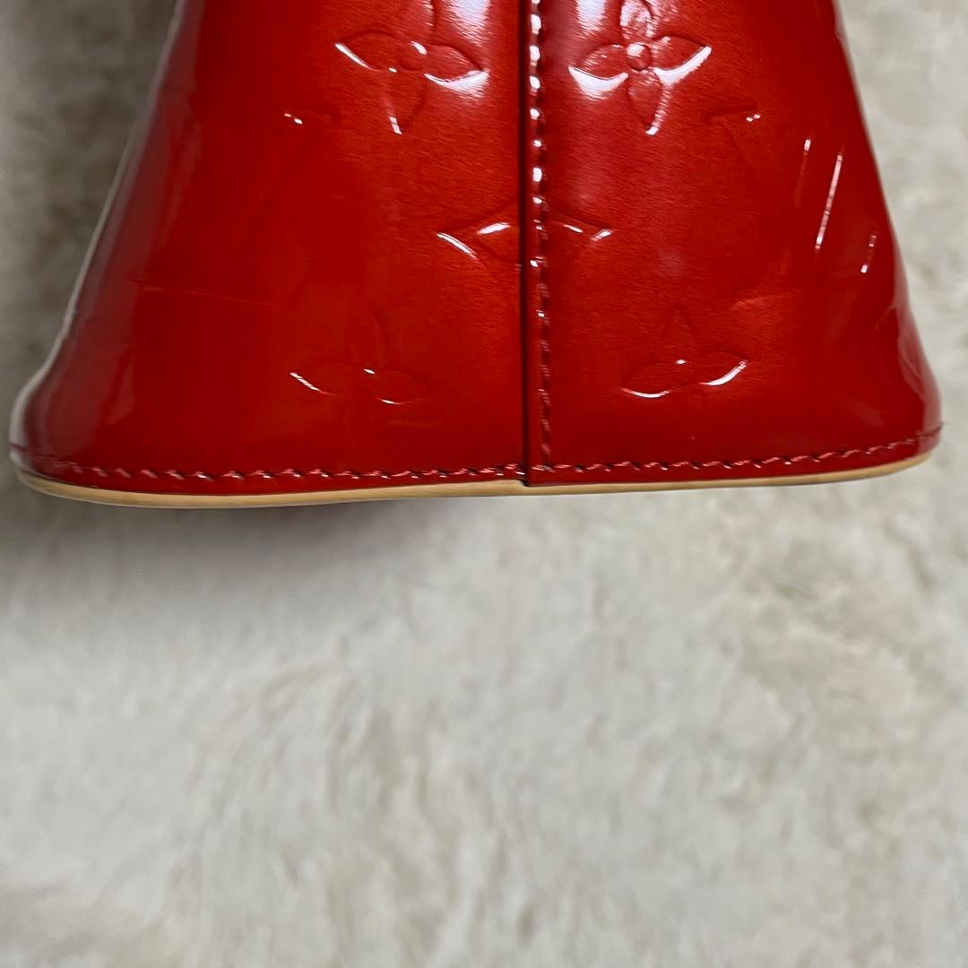 美品♡LOUISVUITTON ルイヴィトン ヴェルニ ヒューストン　赤