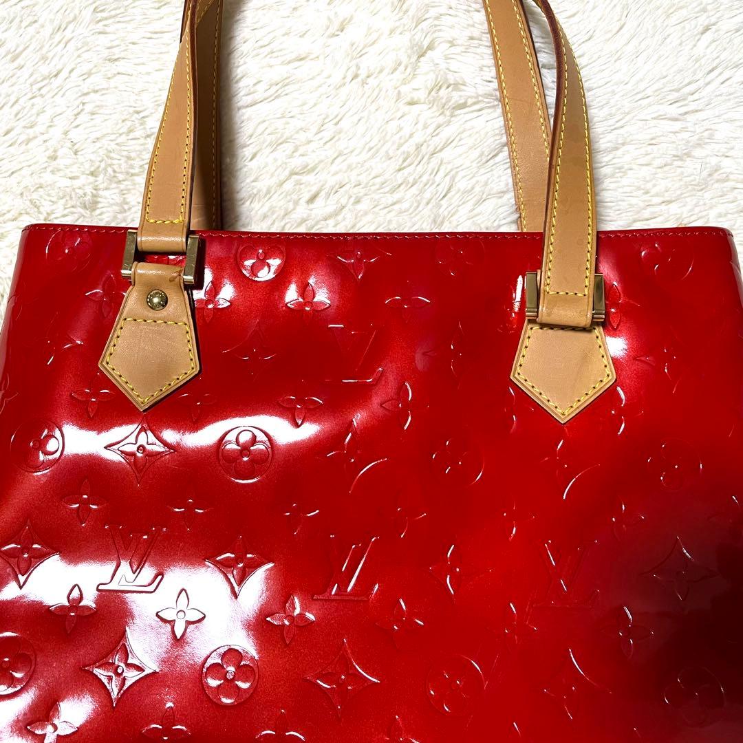 美品♡LOUISVUITTON ルイヴィトン ヴェルニ ヒューストン　赤