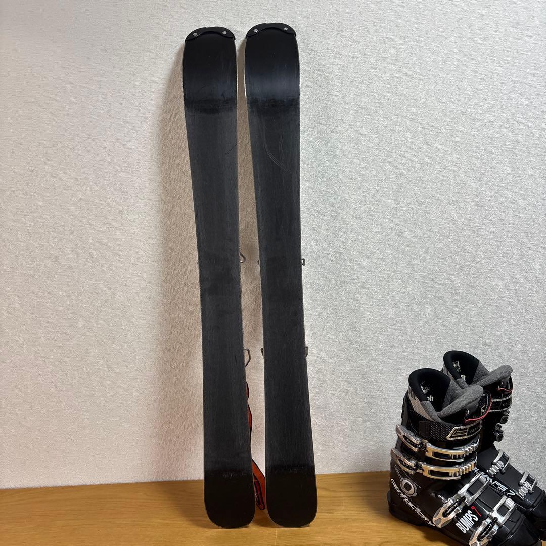 サロモン メンズ　レディース　ショートスキーセット　24-24.5cm