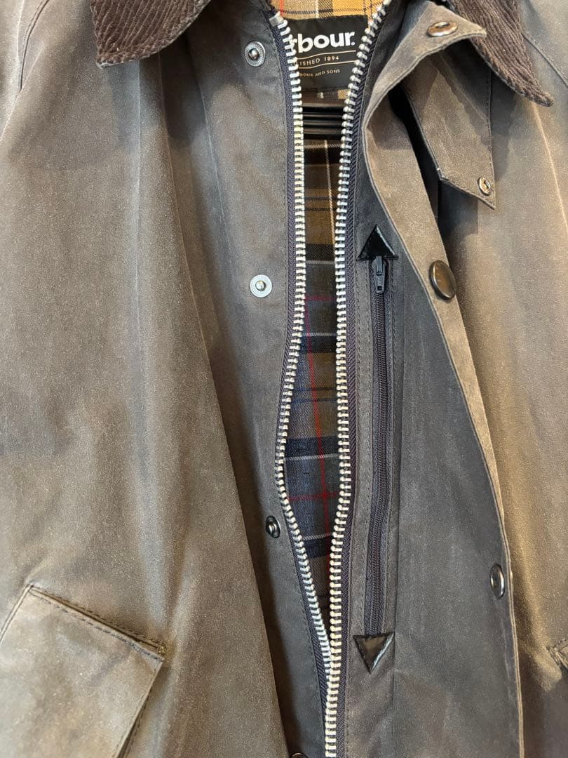 Barbour Transport 38\" グレー
