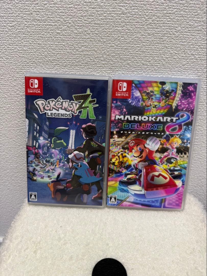 Switchソフト ポケモンZA & マリオカート8 デラックス