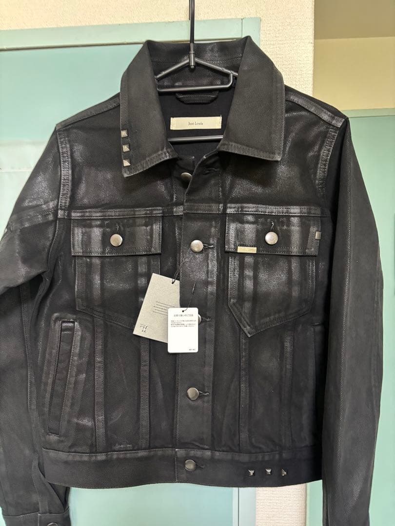 ジャケット・アウター jentlouis Resin Coated Denim Jacket