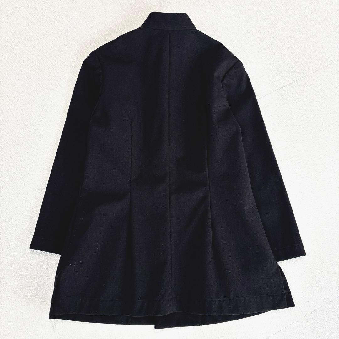 【極美品/女性XS】コムデギャルソン　チャイナジャケット　ブラック　マオカラー