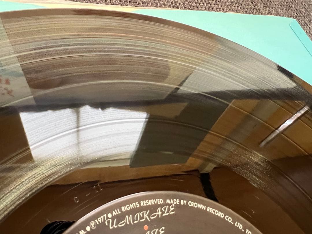 風 Kaze 海風 Umikaze LPレコード 1977年盤 GW-4035