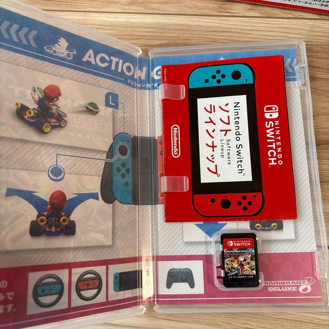 Nintendo Switch グレー 本体　マリオカートデラックス