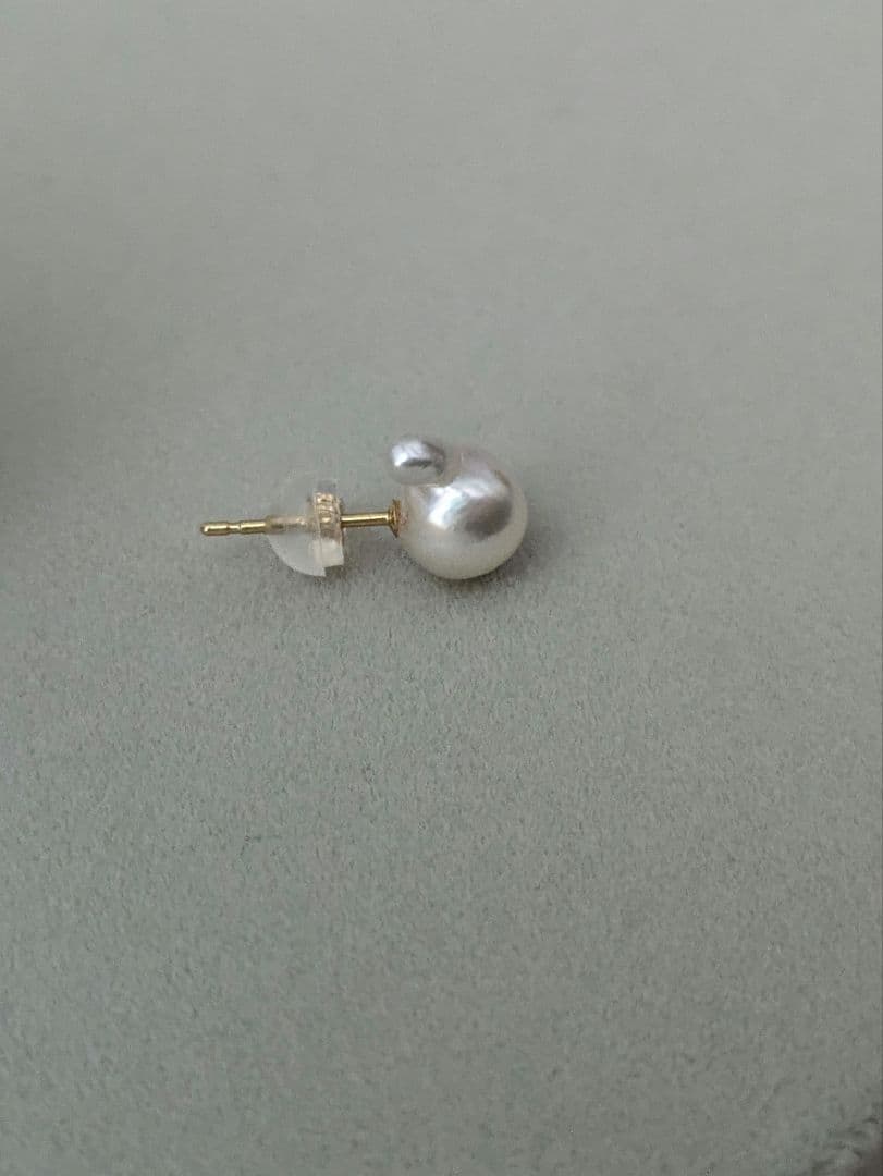新品❣️ 18kYG 伊勢志摩バロックパールピアス