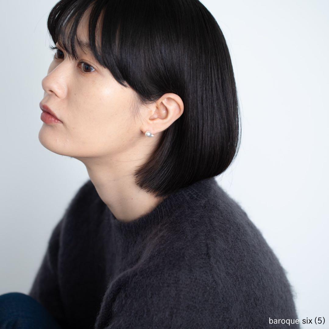 新品❣️ 18kYG 伊勢志摩バロックパールピアス