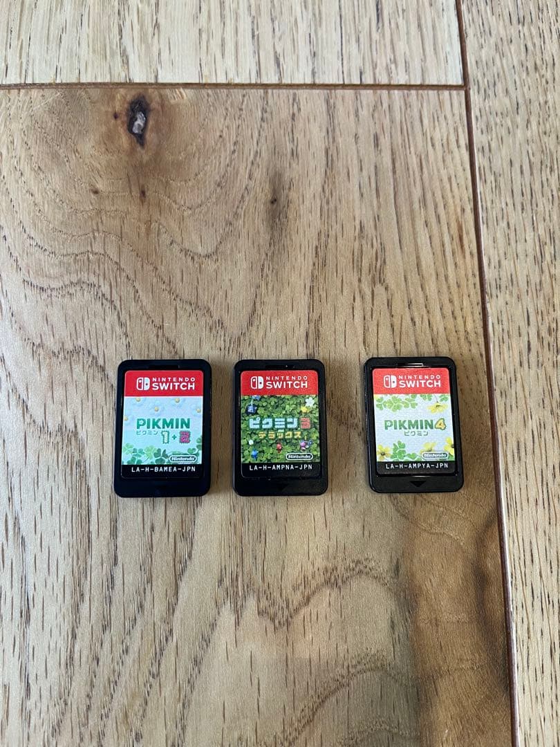 Pikmin 1・2、3 Deluxe、4 セット　値下げ不可