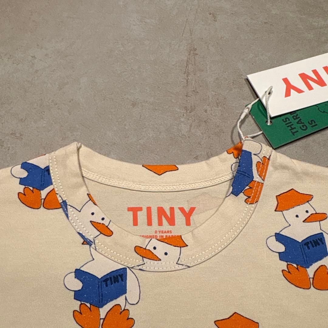 TINYCOTTONS readers tee 2y【新品未使用】