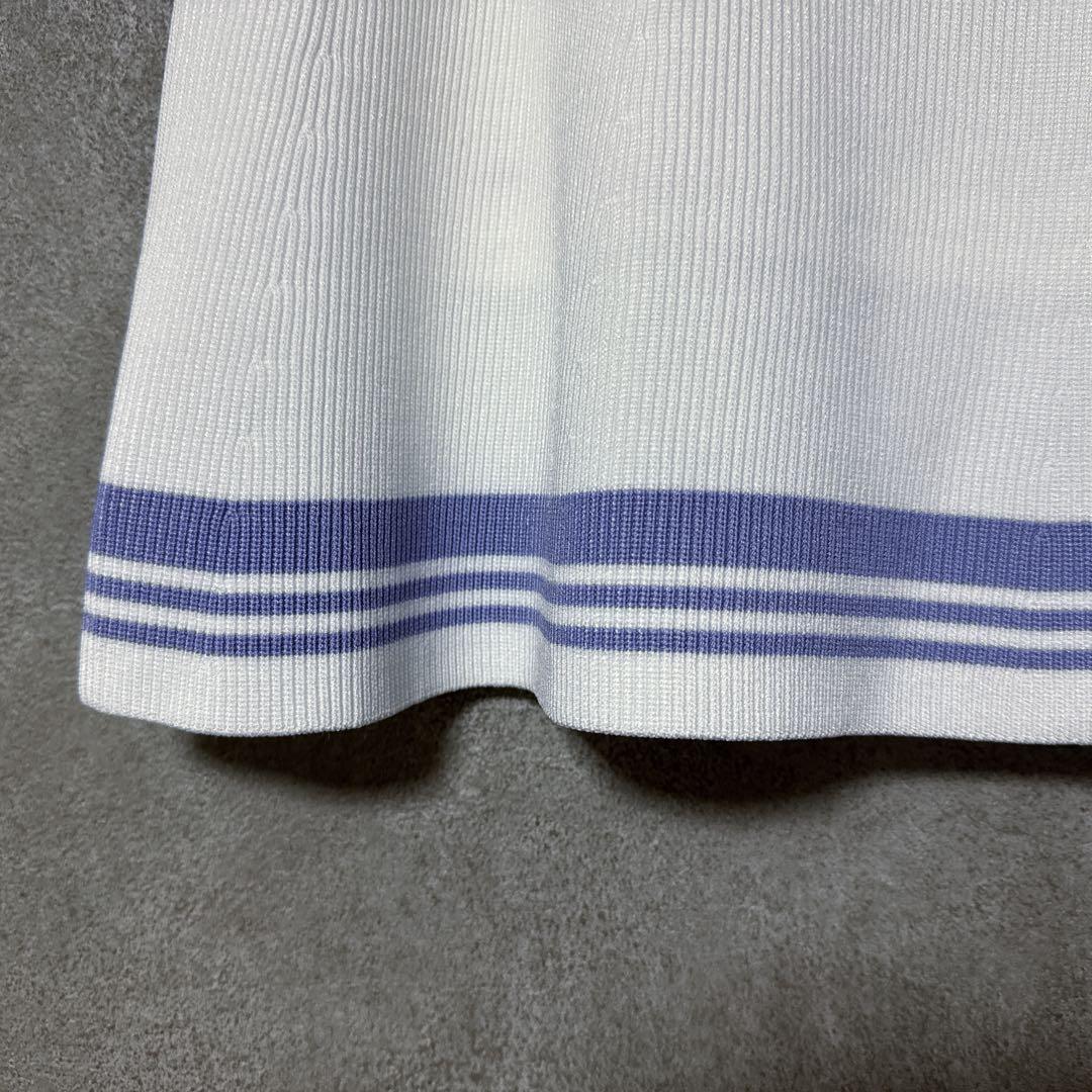 【新品】 J.LINDEBERG ジェイリンドバーグ ニット スカート ホワイト