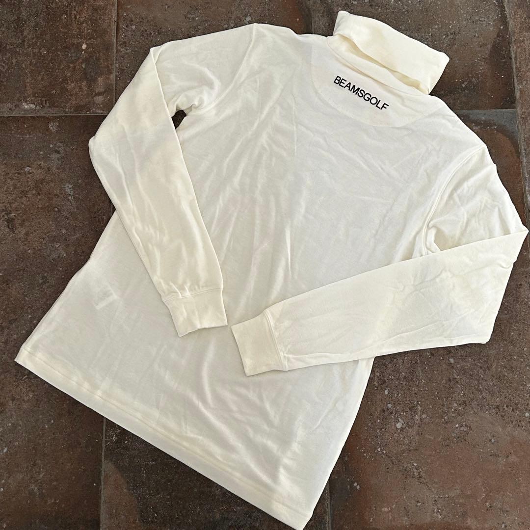 美品　BEAMS GOLF プレミアム ウォーム タートルネック シャツ　長袖