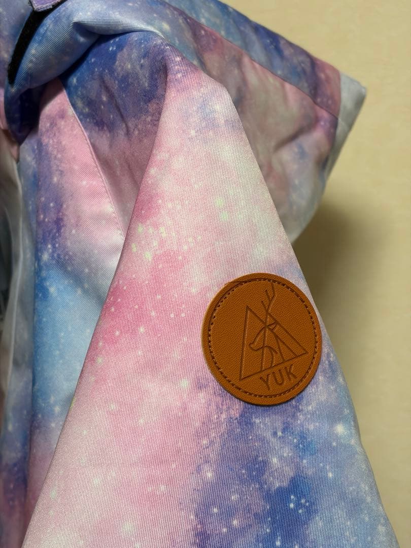 YUK 子ども用スキーウェア 宇宙柄
