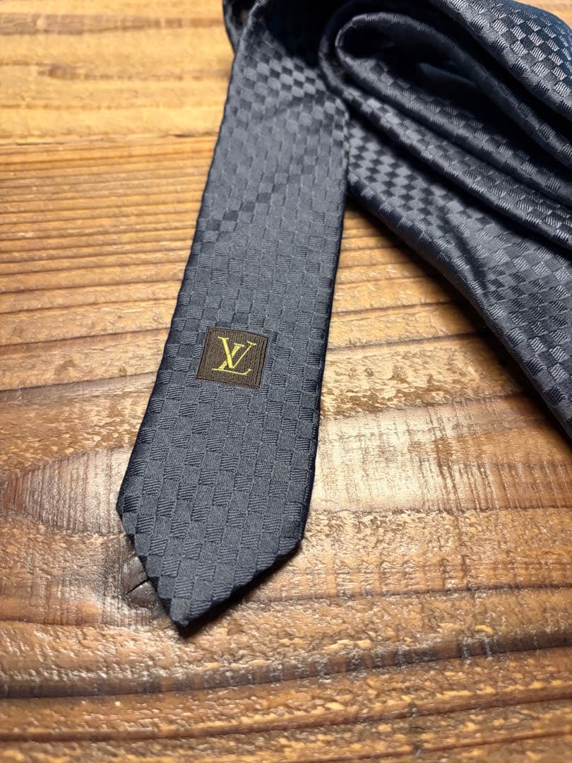 LOUIS VUITTON ダミエ マイクロダミエ ネクタイ