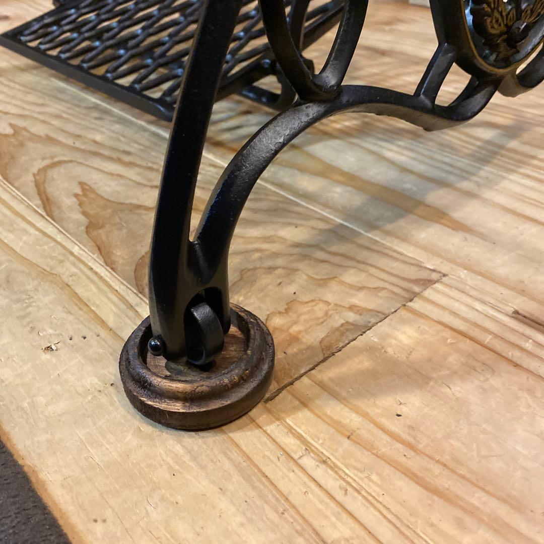 hirio様　オーダーミシン脚テーブル