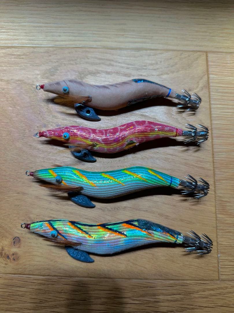 餌木猿 枯茶 他 4点セット 3.5号