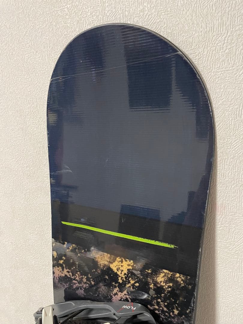 中古◇ROME 155 スノーボード◇FLOW ビンディング M セット