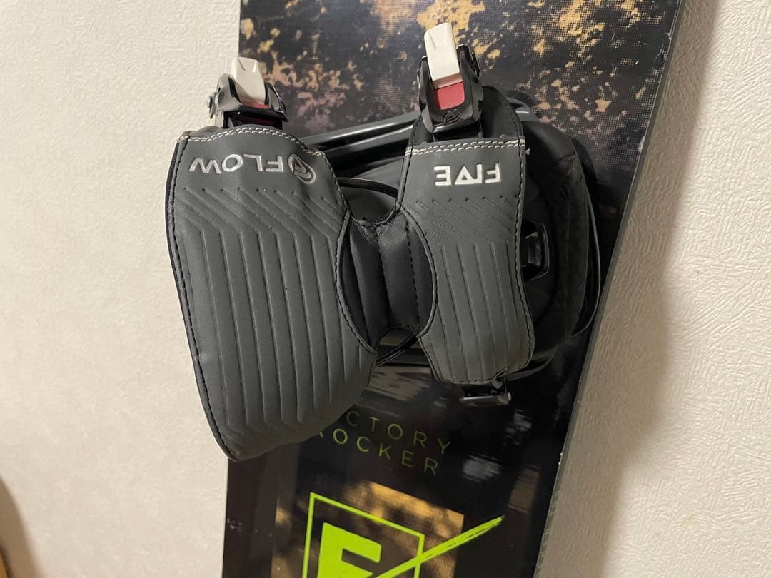 中古◇ROME 155 スノーボード◇FLOW ビンディング M セット