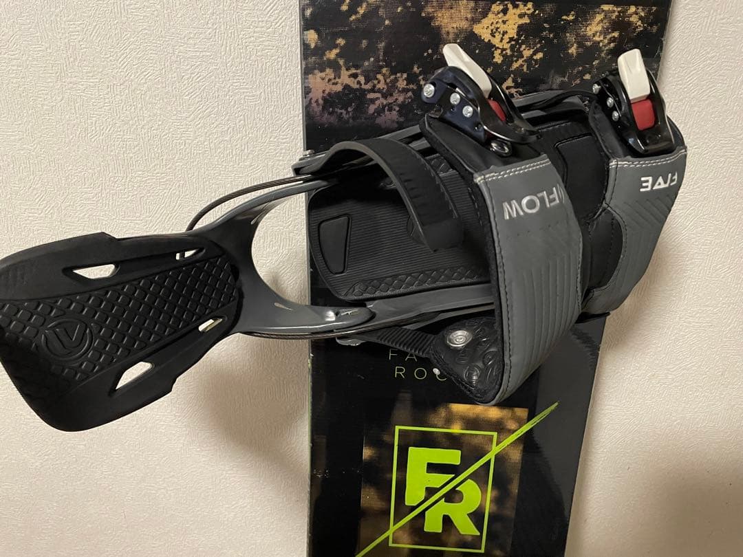 中古◇ROME 155 スノーボード◇FLOW ビンディング M セット
