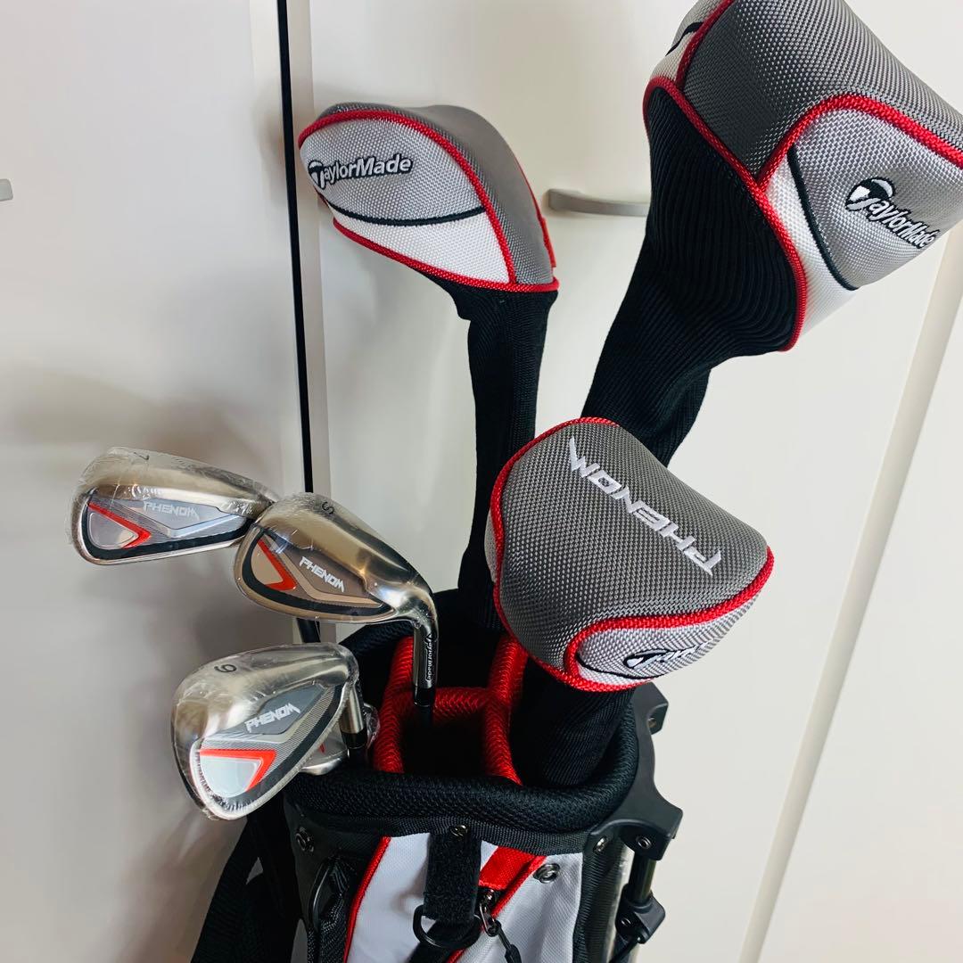 【新品未使用】TaylorMade Phenom ジュニア ゴルフセット 7本
