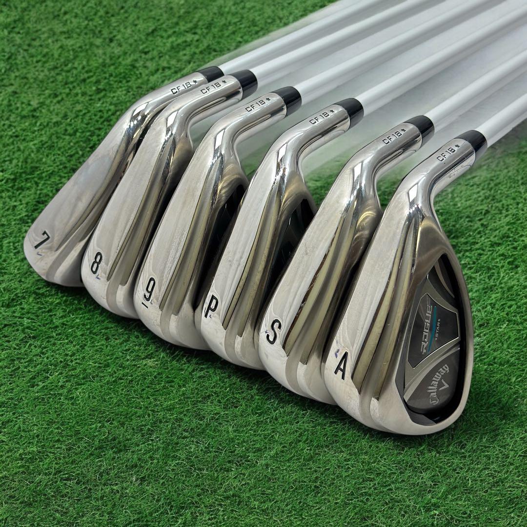 Callaway Rogue STAR レディース アイアンセット FLEX:L