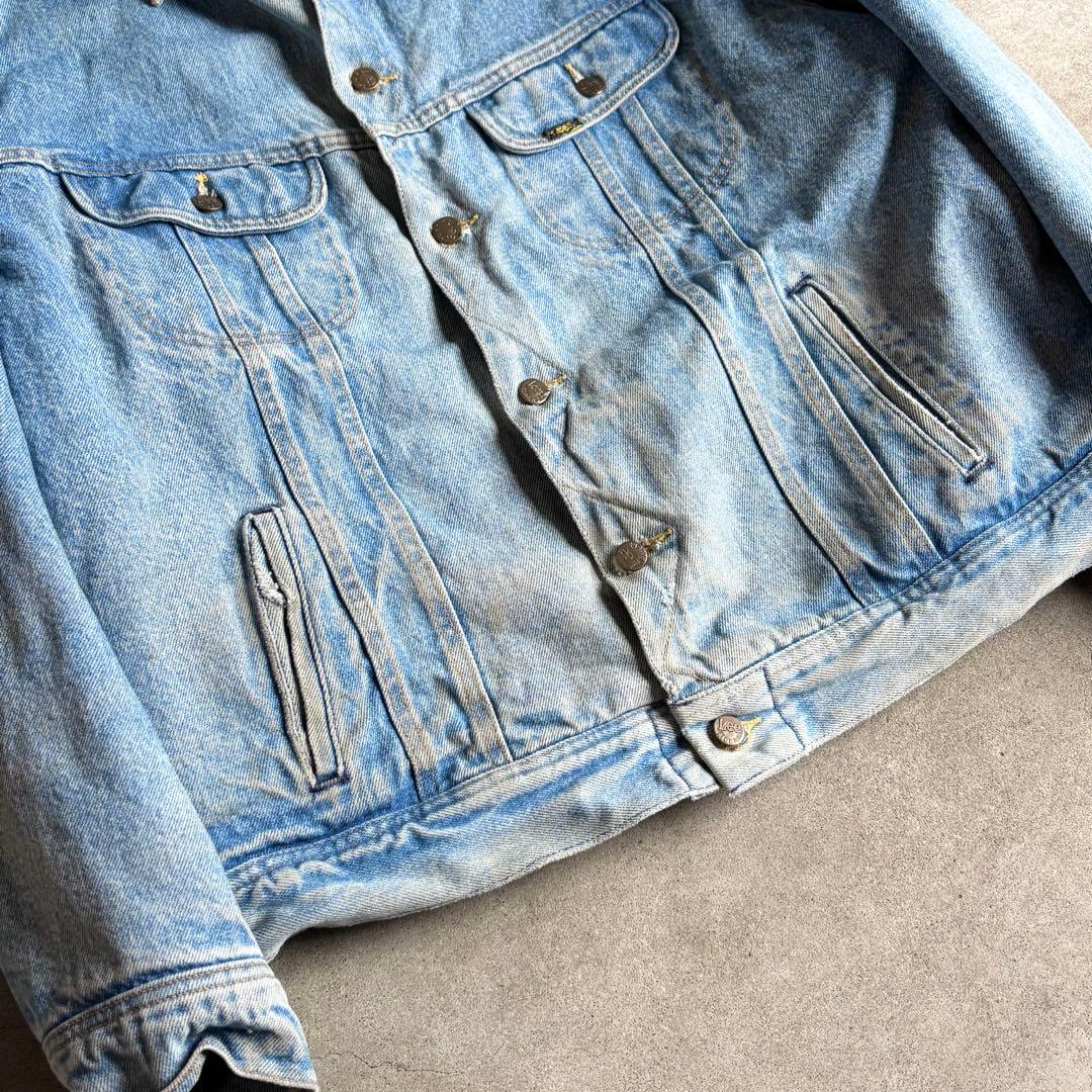 【Lee】USA製 Boa Denim Trucker Jacket XL