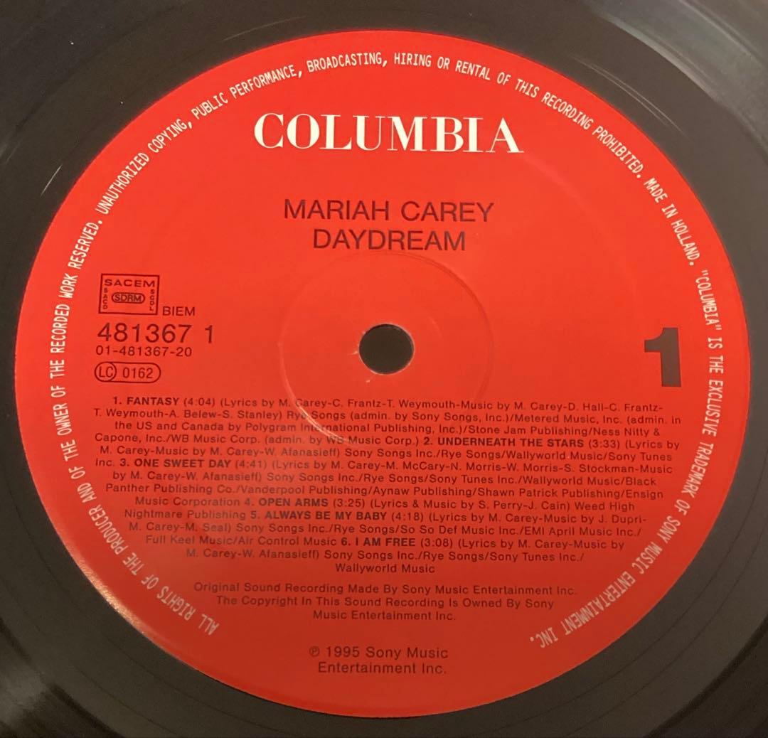 (USED)Mariah Carey Daydream レコードEUオリジナル
