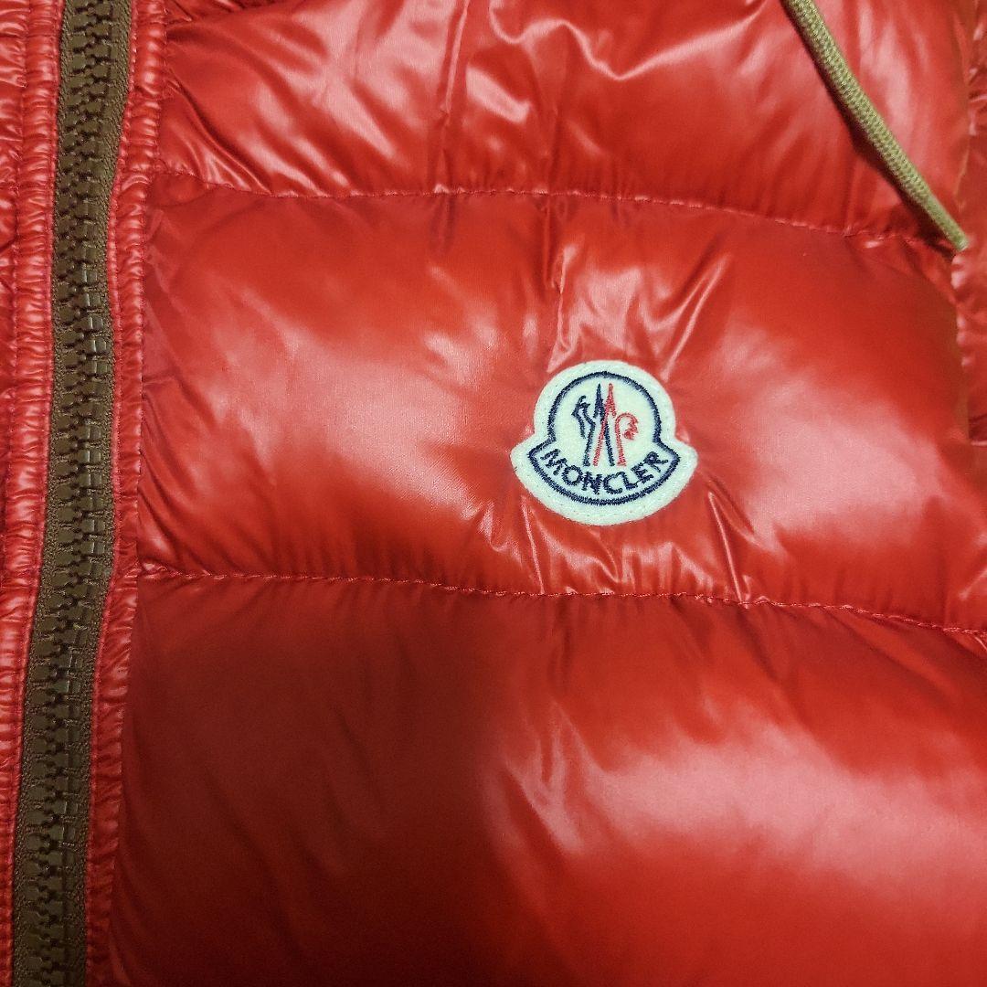 Moncler バルトロメ レッド ダウンベスト サイズ2 極美品