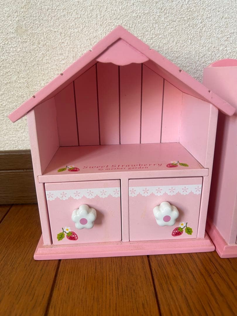 マザーガーデン Sweet Strawberry 小物入れ 2点セット