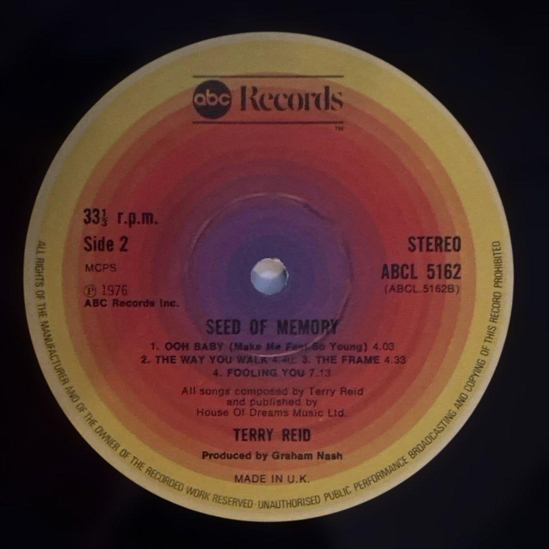 Terry Reid / Seed of Memory UK盤