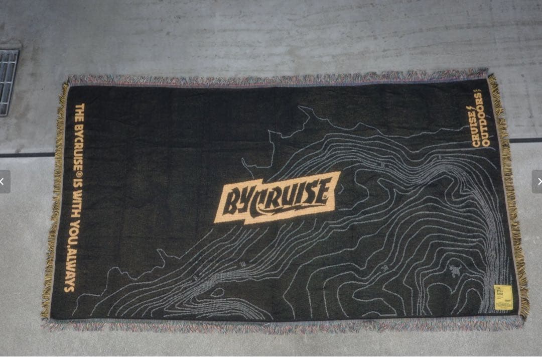アウトドア寝具 BYCRUISE JACQUARD BLANKET