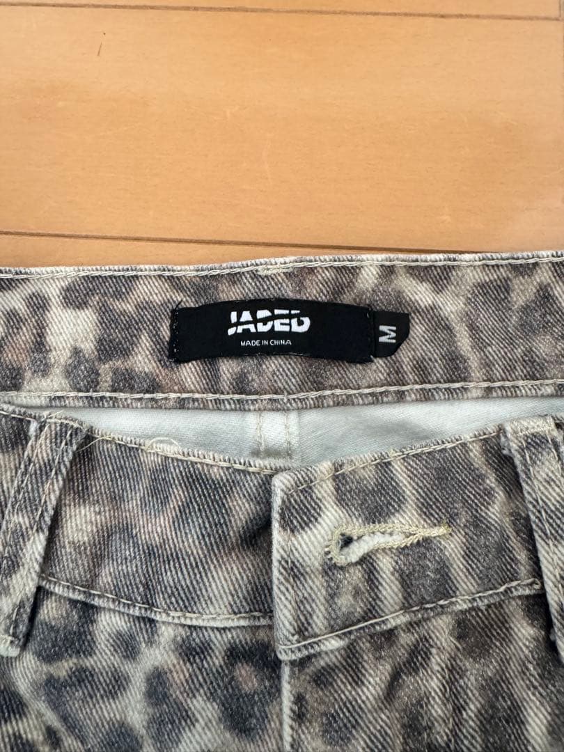 JADED ヒョウ柄 ワイドパンツ Mサイズ