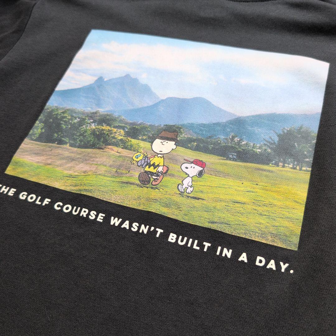【極美品】ニューエラゴルフ　ピーナッツコラボ　モックネック長袖　黒　M