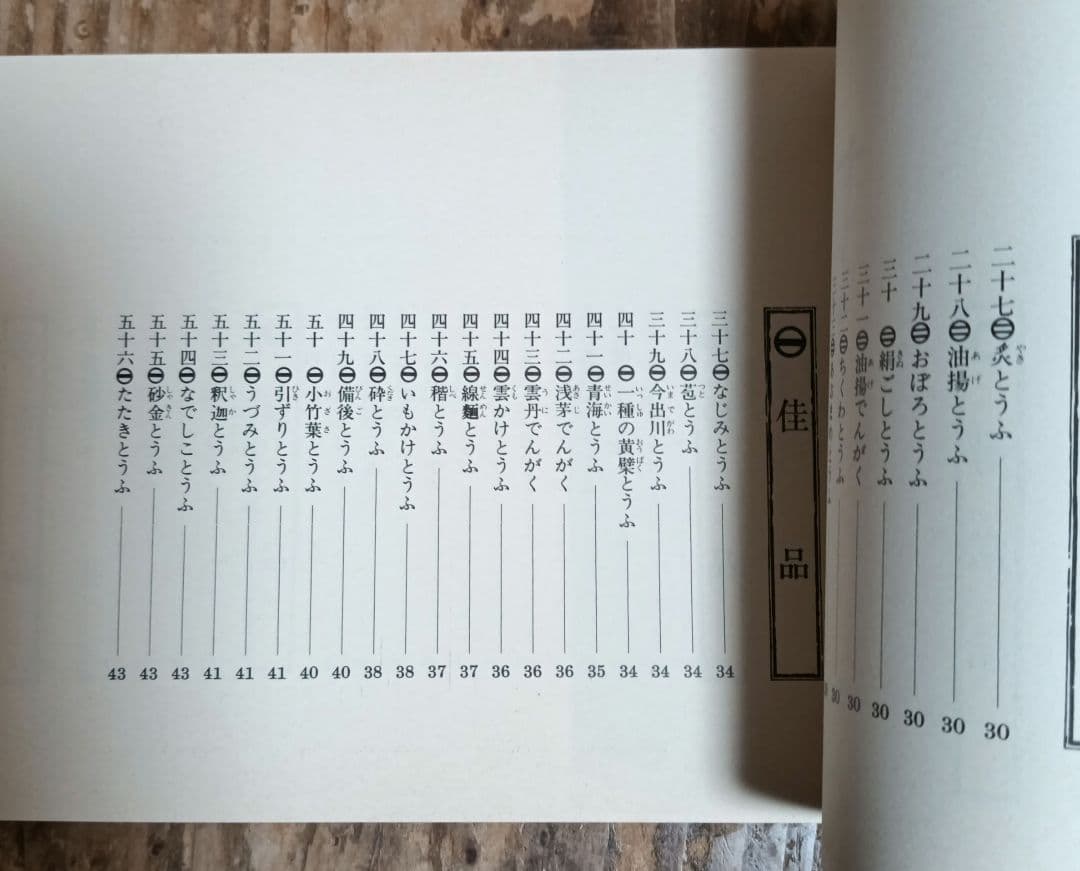 豆腐百珍 江戸時代の珍本