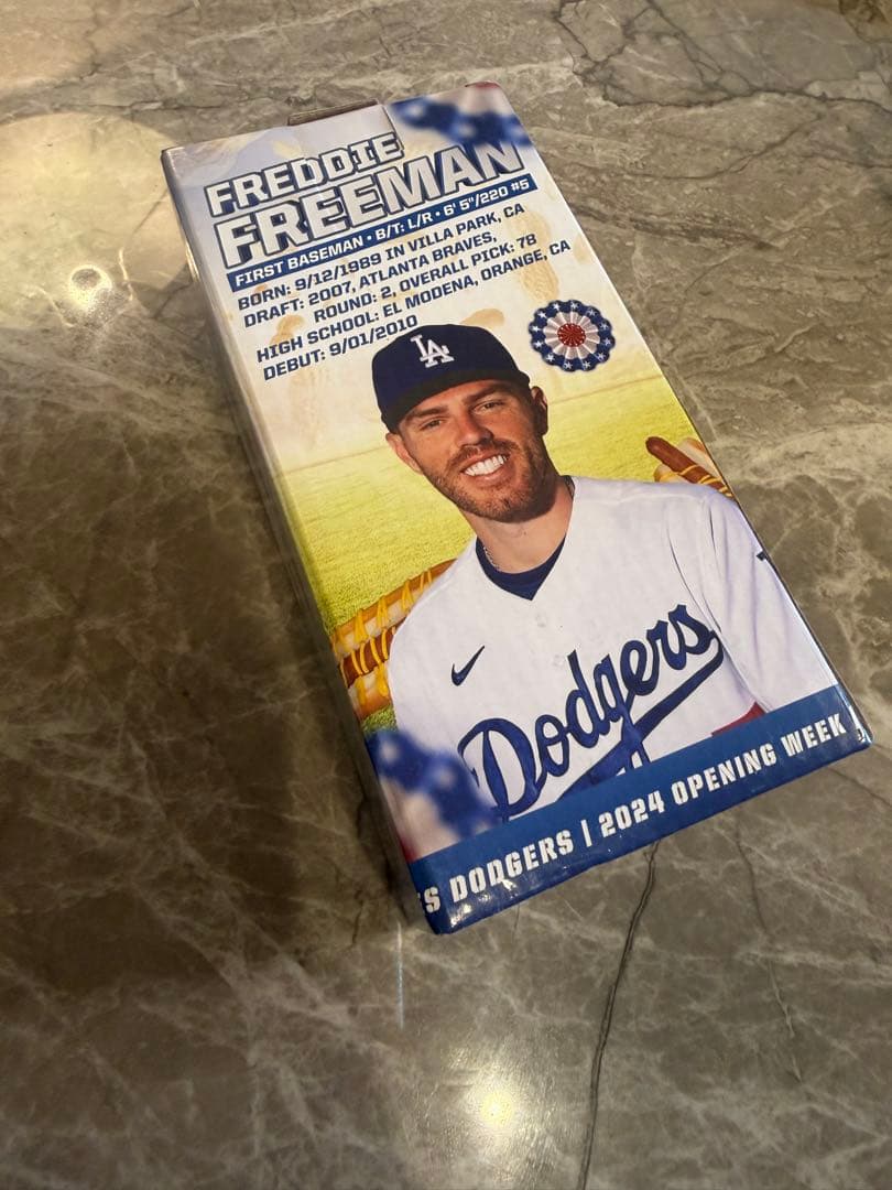 非売品フレディフリーマンFreddie Freemanドジャース限定ボブルヘッド
